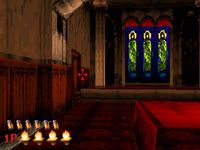 une photo d'Ã©cran de The House of the Dead sur Sega Saturn